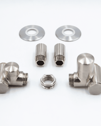 Integra Corner Ventilsæt Til Kombi Installation Rustfrit Stål