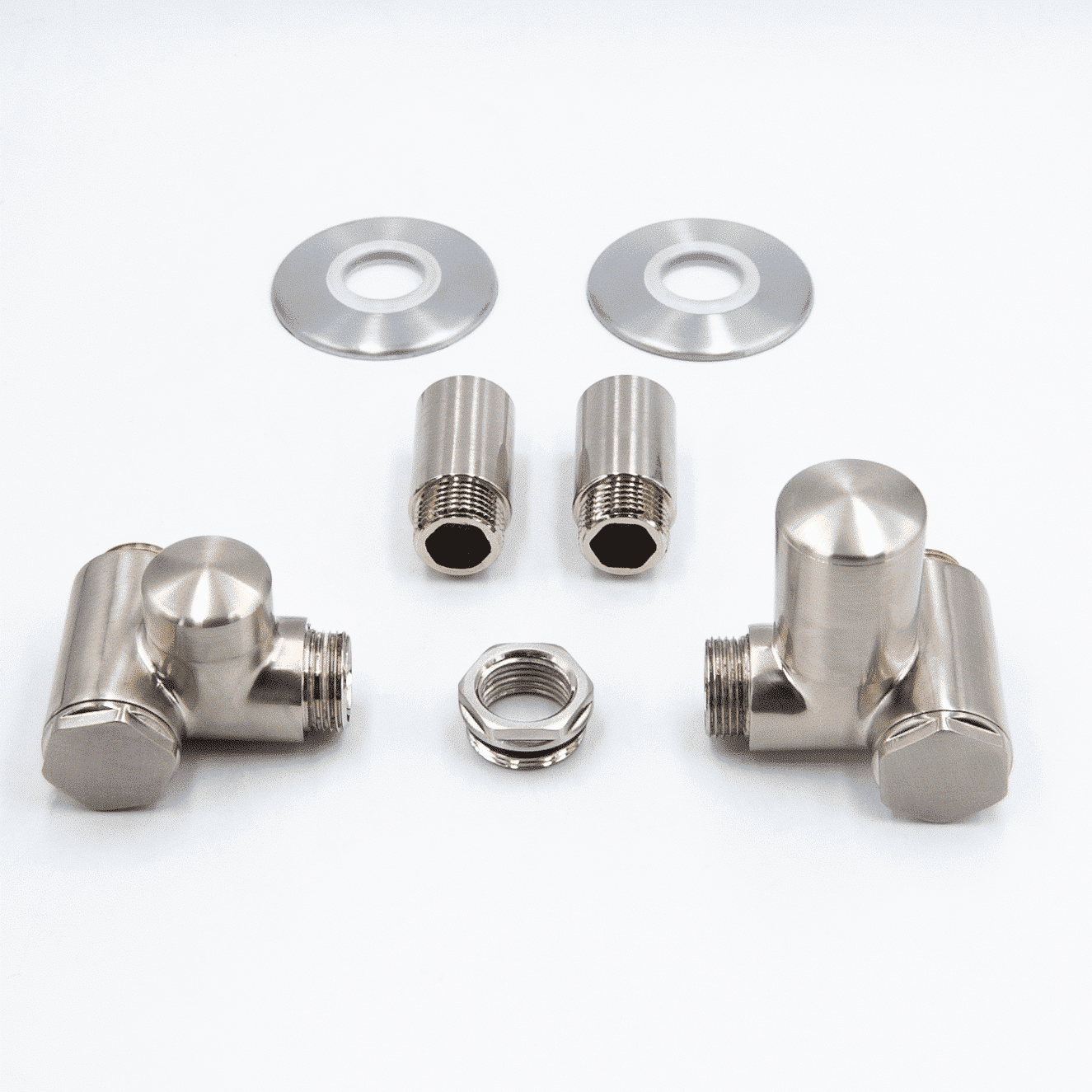 Integra Corner Ventilsæt Til Kombi Installation Rustfrit Stål