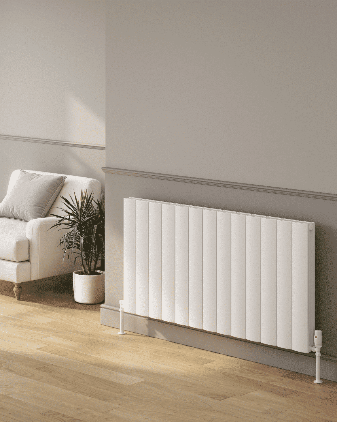 Loco Aluminium Horisontal Radiator